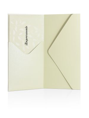 Galeria Papieru obálky DL Pearl SP/kapsa ivory 220g, 5ks