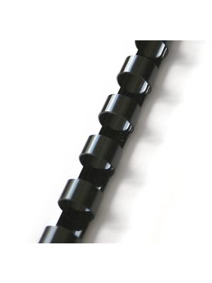 plastový hřbet 14mm černá 100ks