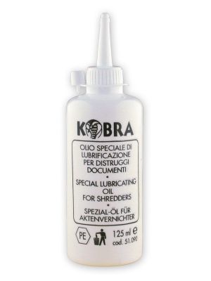 čistící olej Kobra do skartovaček 125 ml