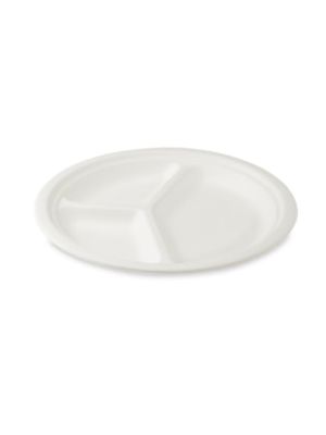 Tanier cukrová trstina BIO 3dielny Ø26cm [50 ks]