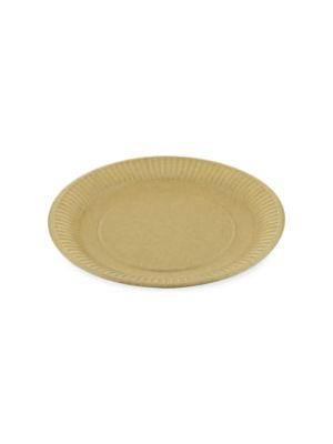 Papierový tanier nepremastiteľný kraft Ø23cm [100 ks]