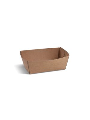 Papierová miska (FSC Mix) nepremastiteľná kraft 100 x 60 x 40 mm 250ml [250 ks]