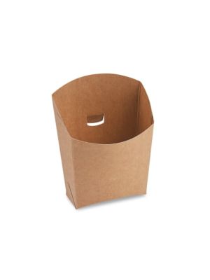 Kapsa na hranolky (PAP - FSC Mix) nepremastiteľná kraft `150g` [50 ks]