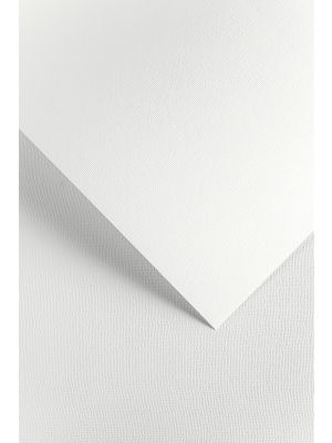 Galeria Papieru ozdobný papír Len bílá 230g, 20ks