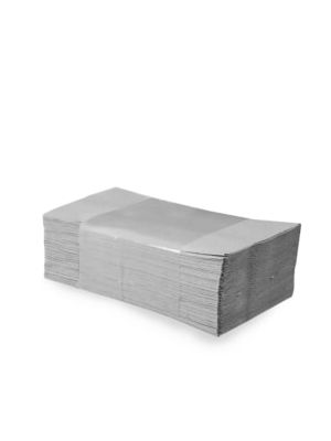 Papierový uterák skladaný ZZ 1vrstvý natural 25 x 23 cm RECY [4000 ks]