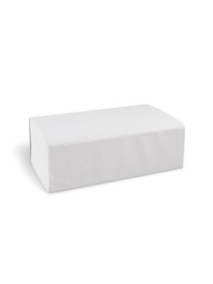 Papierový uterák skladaný ZZ 2vrstvý biely 23 x 23 cm [3200 ks]