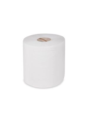 Utierka (Tissue) rolovaná 2vrstvá s ražbou biela Ø17cm 19cm x 100m [6 ks]