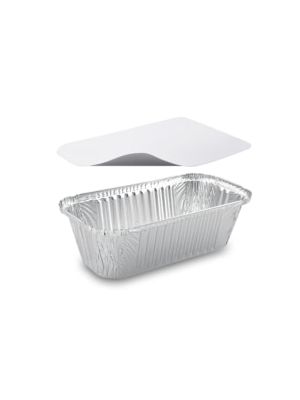 Miska (ALU) hranatá 252 x 132 x 70 mm 1500ml + viečko [5 sád]