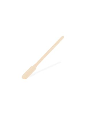 Miešadlo drevené tvar pádla 13cm [500 ks]