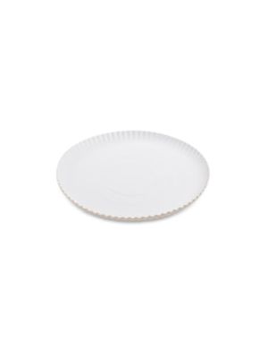 Papierový tanier hlboký biely Ø24cm [50 ks]