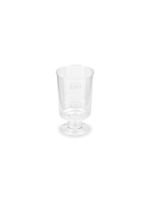 Pohárik kryštál (PS) na stopke Ø38mm 2cl/4cl [20 ks]