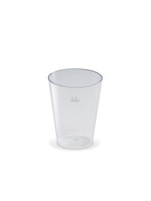 Pohár kryštál (PS) Ø75mm 0,2L [50 ks]