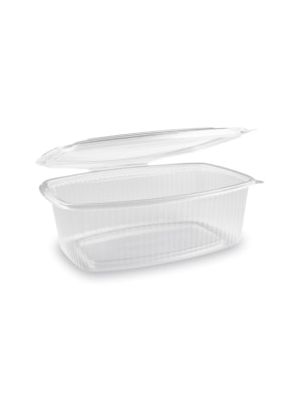 Miska (PP) s viečkom oválna priehľadná 2000ml [25 ks]