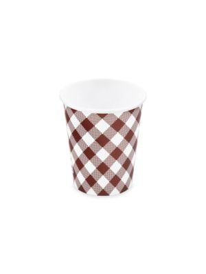 Papierový pohár Karo Ø80mm 280ml `M: 0,2L/8oz` [50 ks]