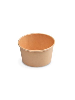 Papierová miska (PAP/PE) kraft Ø115mm 350ml `S` [50 ks]