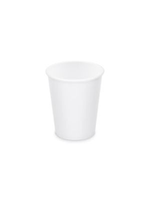 Papierový pohár biely Ø80mm 280ml `M: 0,2L/8oz` [10 ks]