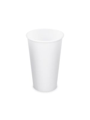 Papierový pohár biely Ø90mm 510ml `XL: 0,4L/16oz` [10 ks]
