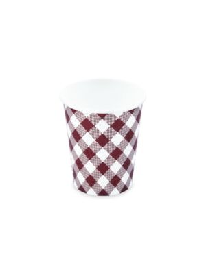 Papierový pohár Karo Ø80mm 280ml `M: 0,2L/8oz` [10 ks]