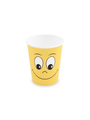 Papierový pohár Smile Ø80mm 280ml `M: 0,2L/8oz` [50 ks]