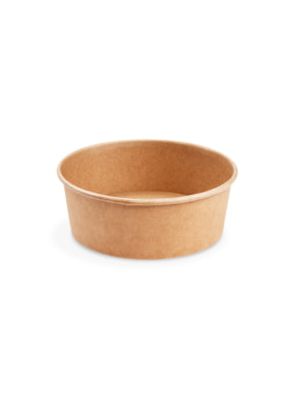 Papierová miska (PAP/PE) kraft Ø150mm 500ml [50 ks]