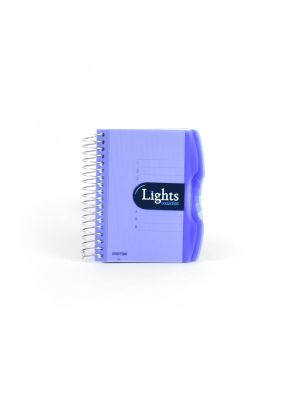 Pozn. blok A6, 150listů, linka, LIGHTSmodrá