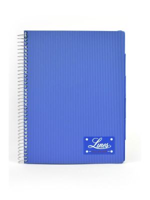 Pozn. blok A4, 150listů, linka, LINEStmavě modrá