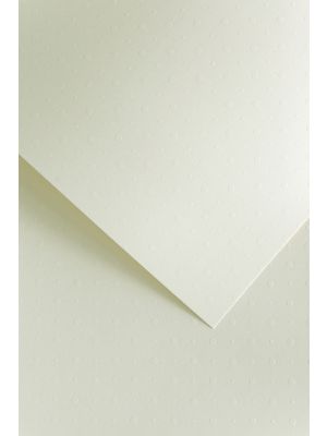 Galéria Papiera ozdobný papier Dots bílá 230g, 20ks