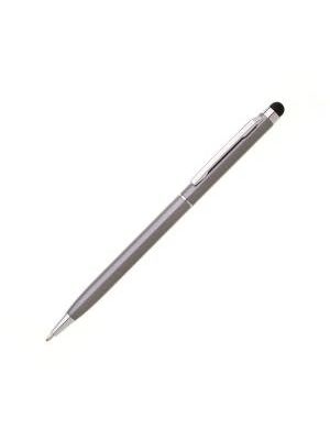 Guľôčkové pero stylus PIAZA Touch sivé