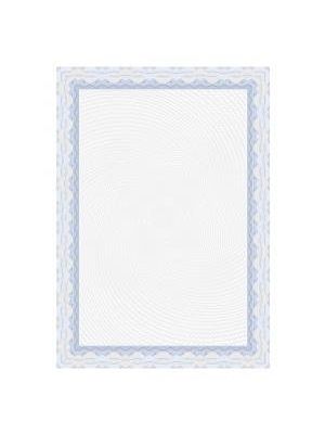 Certifikačný papier APLI A4 modrý 115g 25 hárkov