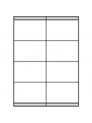 Etikety univerzálne 105x72mm Agipa A4 100 hárkov