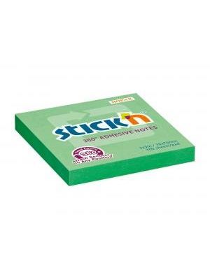 Samolepiaci bloček 360° 76x76mm zelený