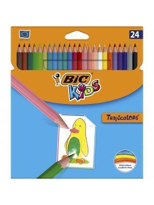 Farbičky BIC Tropicolors 24ks