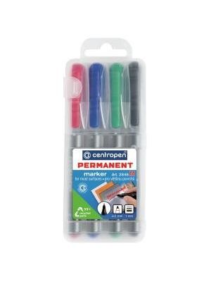 Sada permanentných popisovačov Centropen 2846/4S