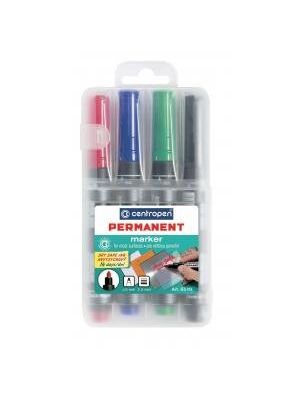 Sada permanentných popisovačov Centropen 8510/4S