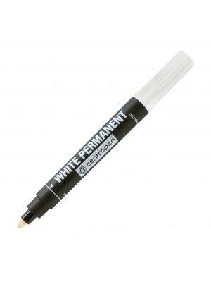 Permanentný popisovač Centropen 8586 biely