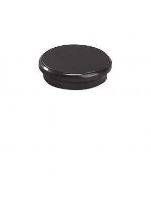 Magnet 24 mm čierny 10 ks