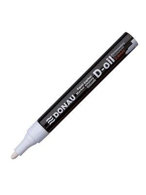 Popisovač lakový 2,8mm Donau D-OIL biely