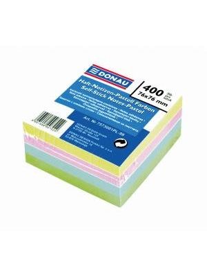 Bloček Donau pastelové farby 76x76mm