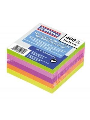Bloček Donau neonové farby 76x76mm