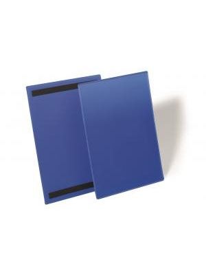 Magnetické vrecko na dokumenty 210x297mm na výšku 50ks modré