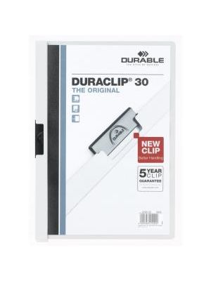 Obal s klipom DURACLIP Original 30 biely
