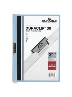Obal s klipom DURACLIP Original 30 svetlomodrý