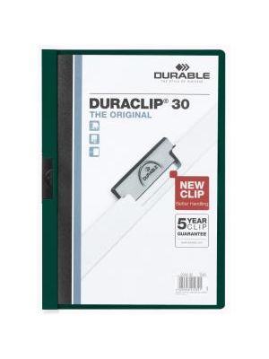 Obal s klipom DURACLIP Original 30 tmavozelený