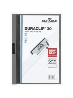 Obal s klipom DURACLIP Original 30 antracitový