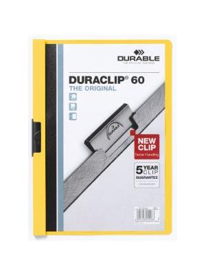 Obal s klipom DURACLIP Original 60 žltý