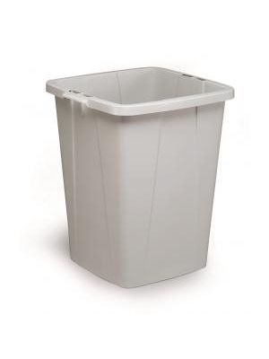 Veľkokapacitný plastový kôš DURABIN 90l sivý