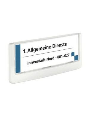 Informačná tabuľka Click Sign 149x52,5 biela