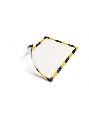 Panel DURAFRAME MAGNETIC SECURITY A4 žlto-čierny