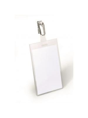 Visačka so štipcom vertikálna DURABLE 60x90mm 25ks