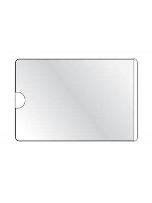 Samolepiace vrecko vizitkové s otvorom zboku DURABLE 93x62mm 100ks